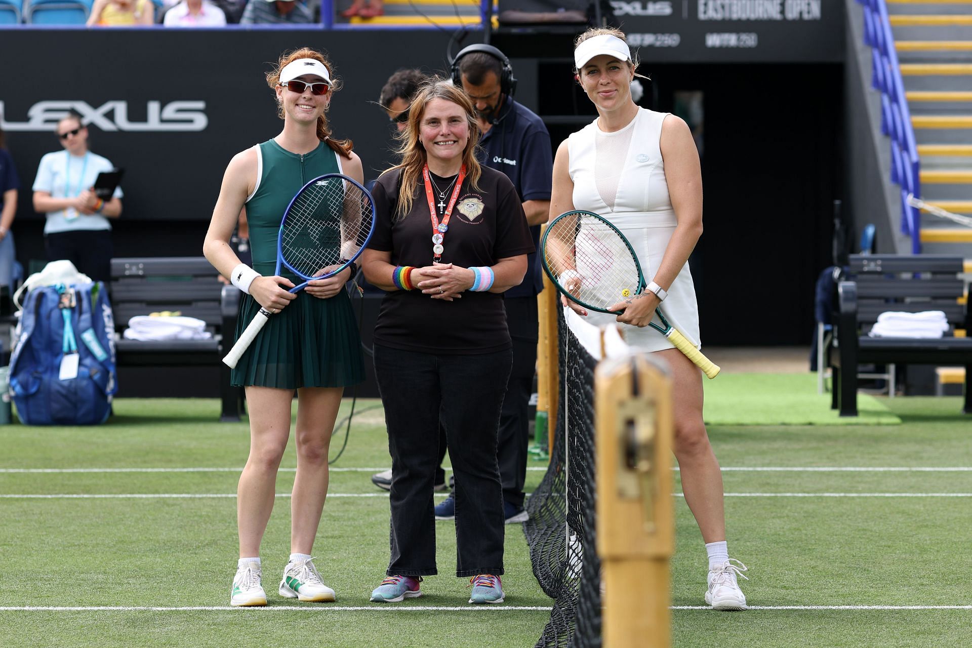 Anastasia Pavlyuchenkova made her career's first grass semifinal at Eastbourne this year. (Source: Getty)